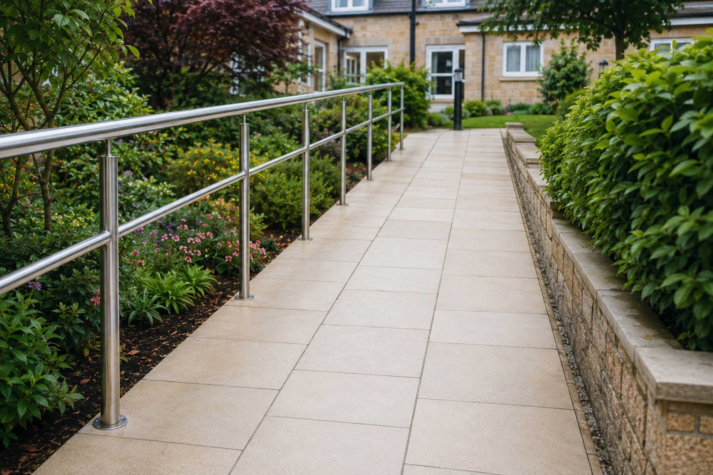 Walkway and outdoor area cleaning