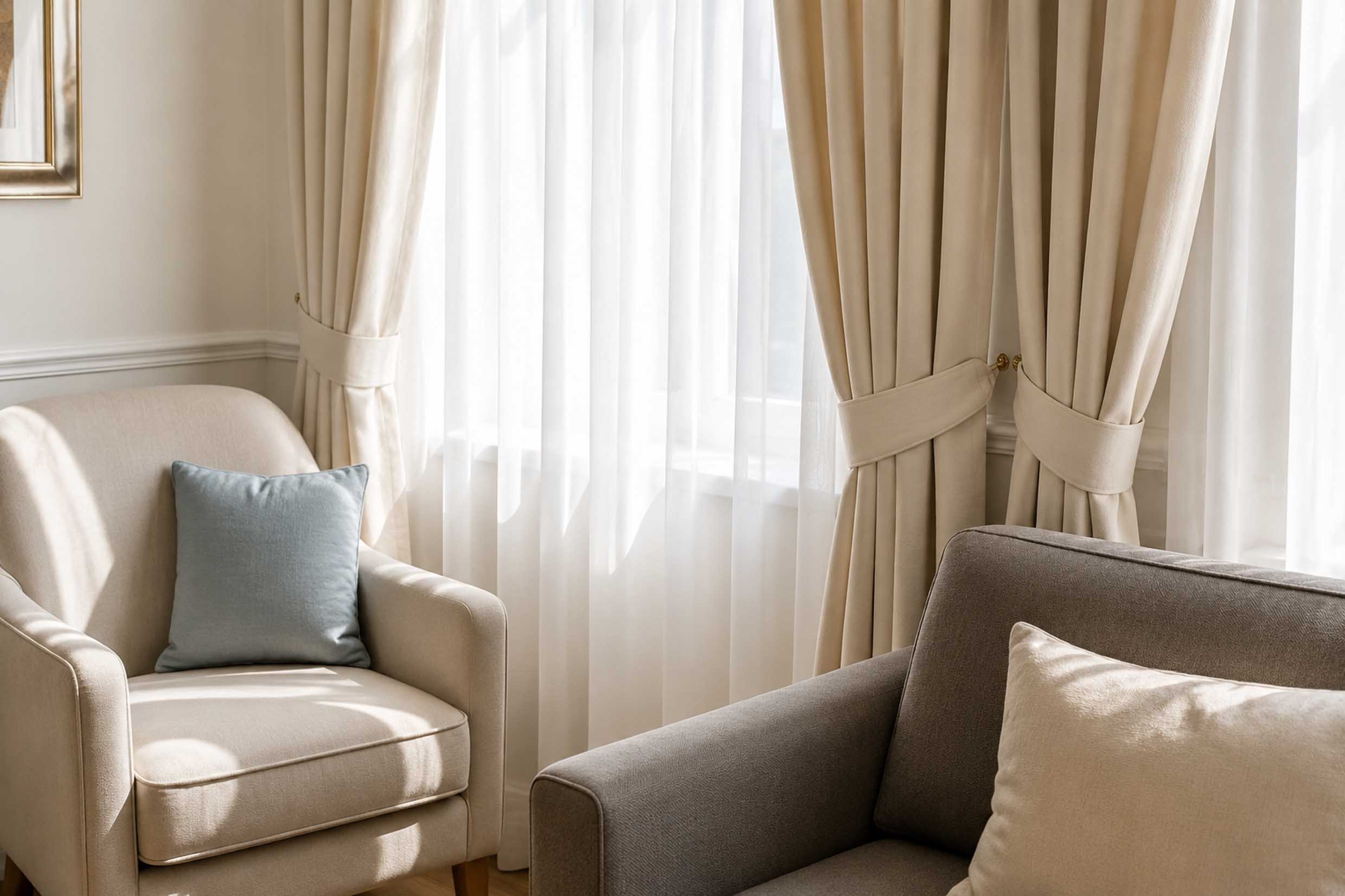 Curtain and upholstery cleaning